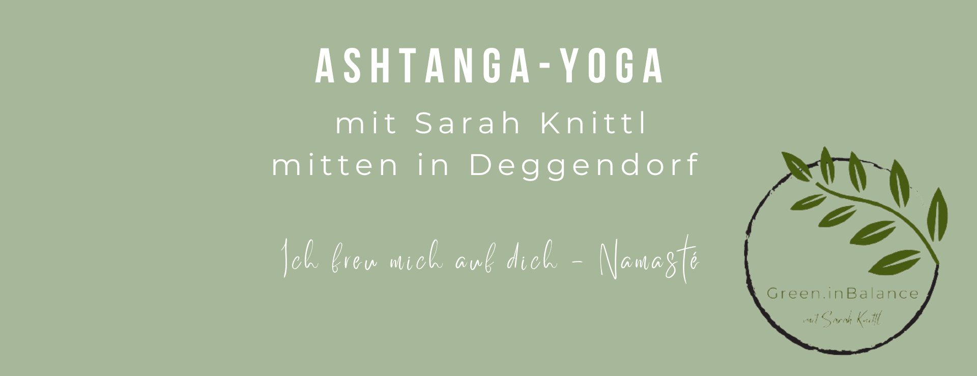 Ashtanga-Yoga mit Sarah Knittl