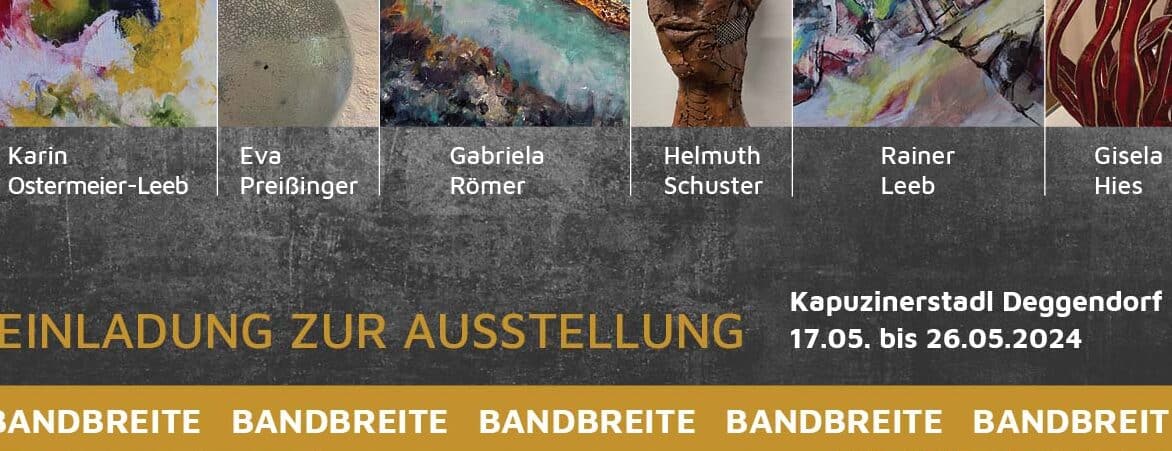 Kunstausstellung „Bandbreite“