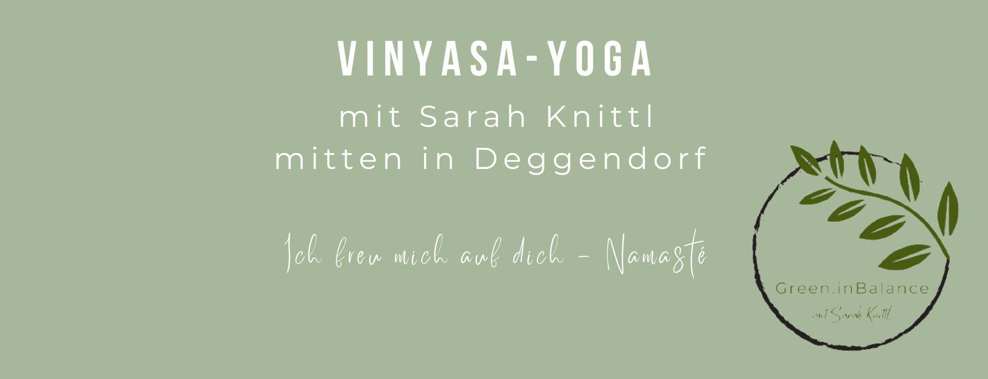Vinyasa-Yoga mit Sarah Knittl