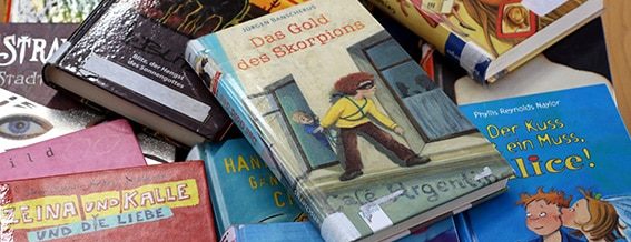 Bücherflohmarkt für Kinder