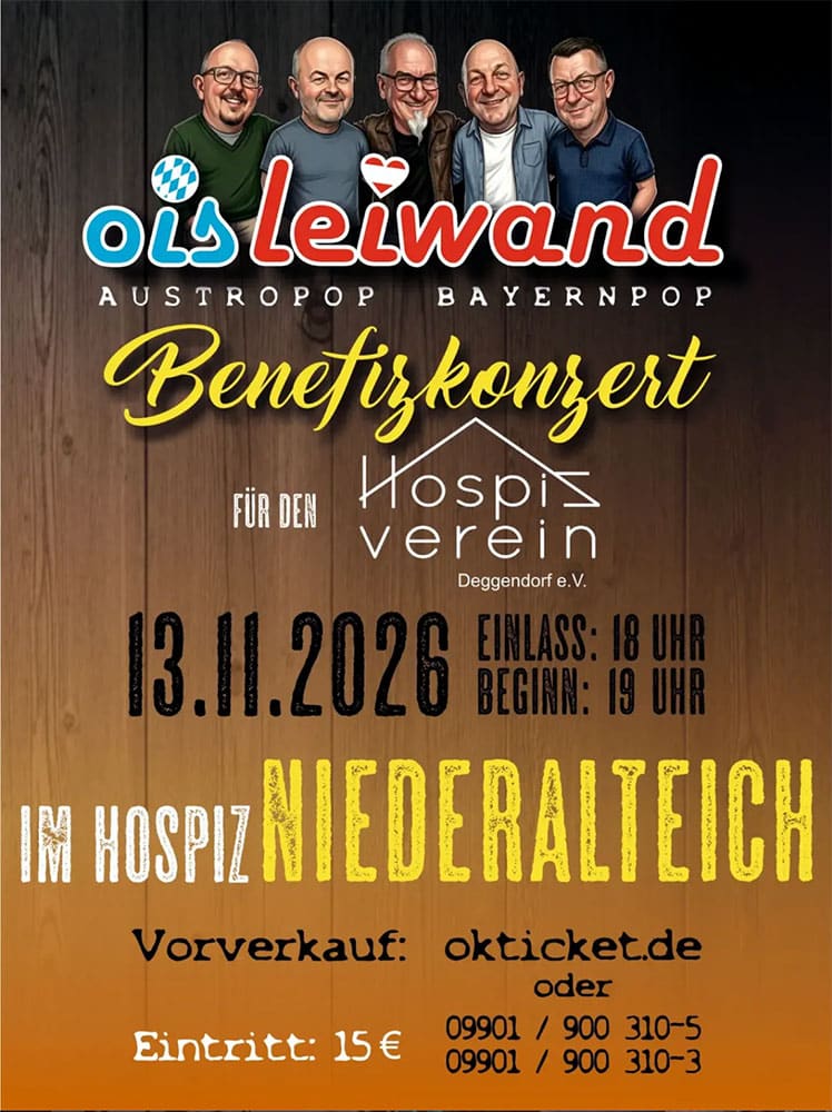 Benefizkonzert „Ois Leiwand“