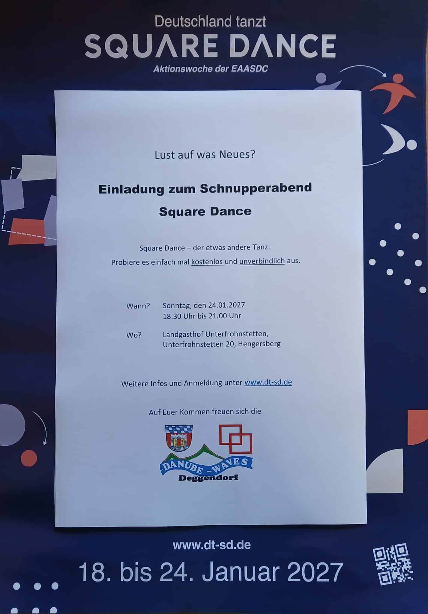 Deutschland tanzt Square Dance – Deggendorf macht mit