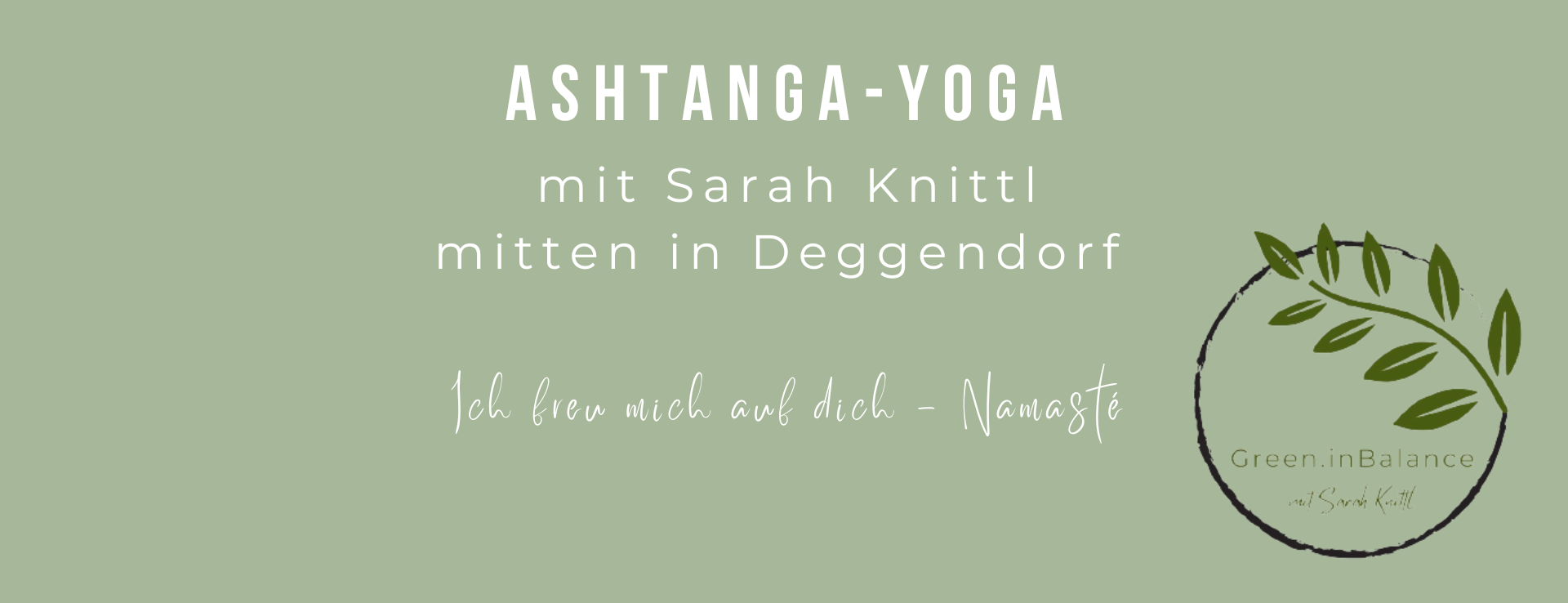 Ashtanga Yoga mit Sarah Knittl