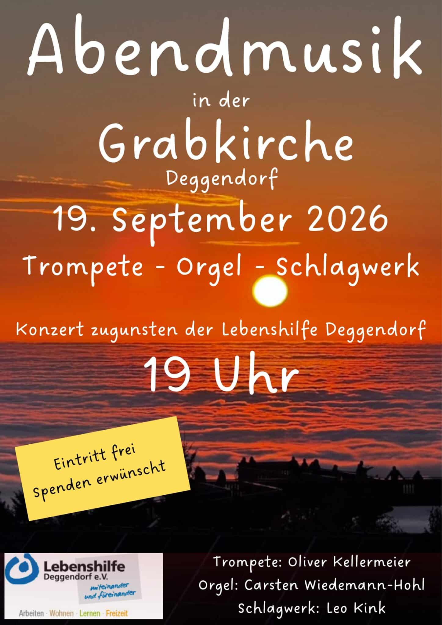 Abendmusik – Trompete-Orgel-Schlagwerk