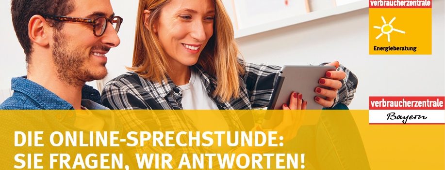 Online-Sprechstunde der Verbraucherzentrale Bayern zur Heizungserneuerung